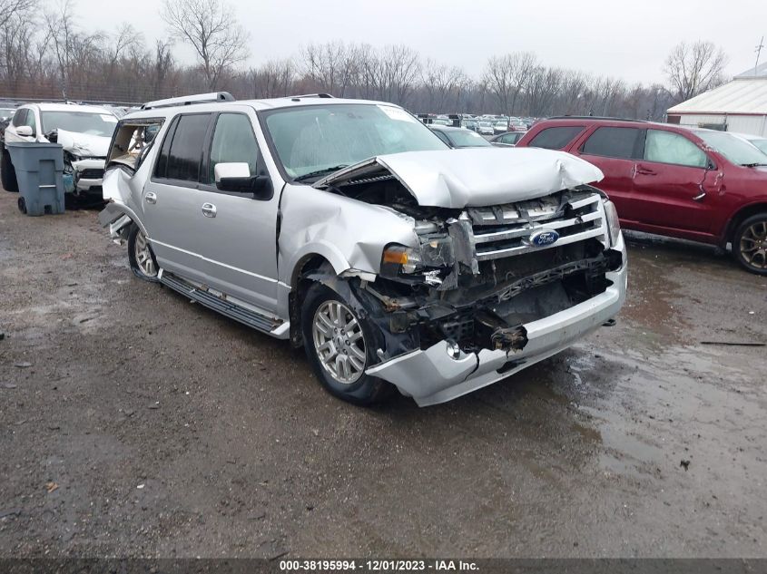 Lot #2506949394 2012 FORD EXPEDITION EL LIMITED salvage car