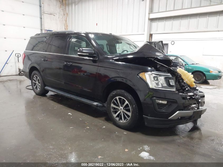 Lot #2427030502 2019 FORD EXPEDITION MAX XLT salvage car