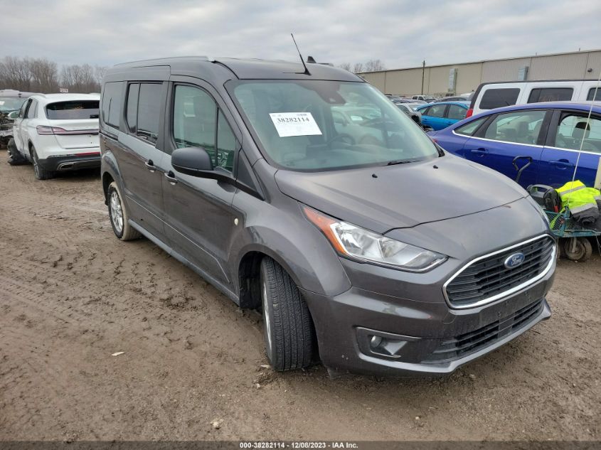 Lot #2509246396 2019 FORD TRANSIT CONNECT XLT salvage car