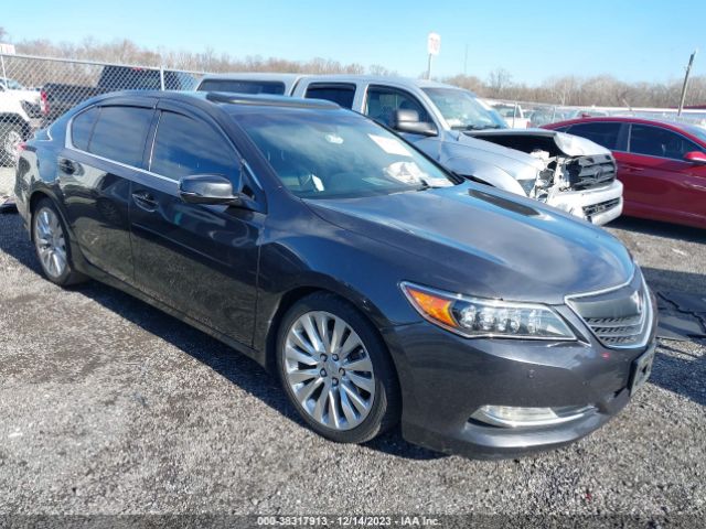 Auction sale of the 2014 Acura Rlx, vin: JH4KC1F9XEC006999, lot number: 38317913