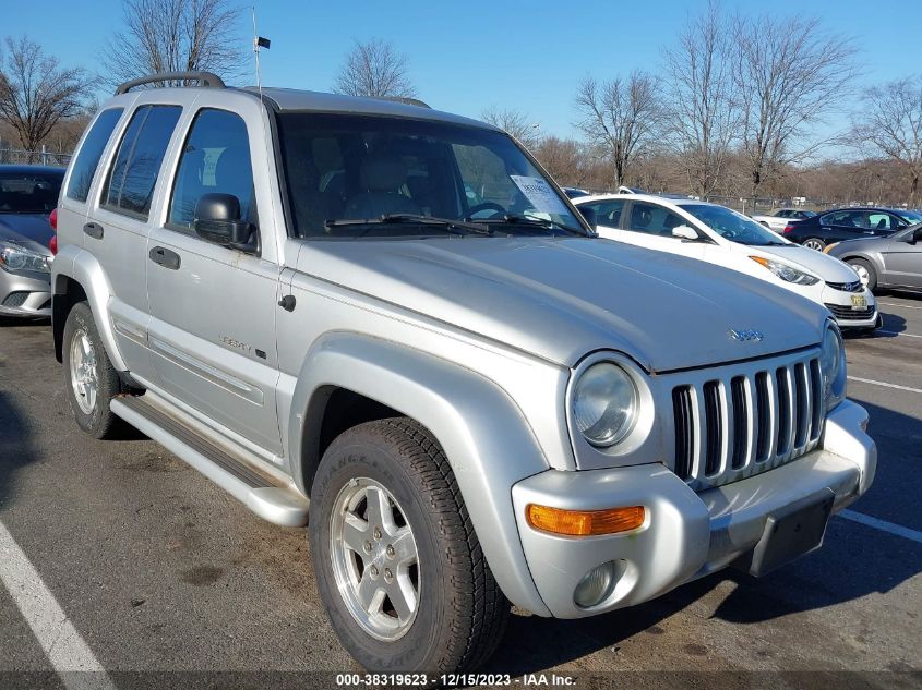 Lot #2474516627 2002 JEEP LIBERTY LIMITED salvage car