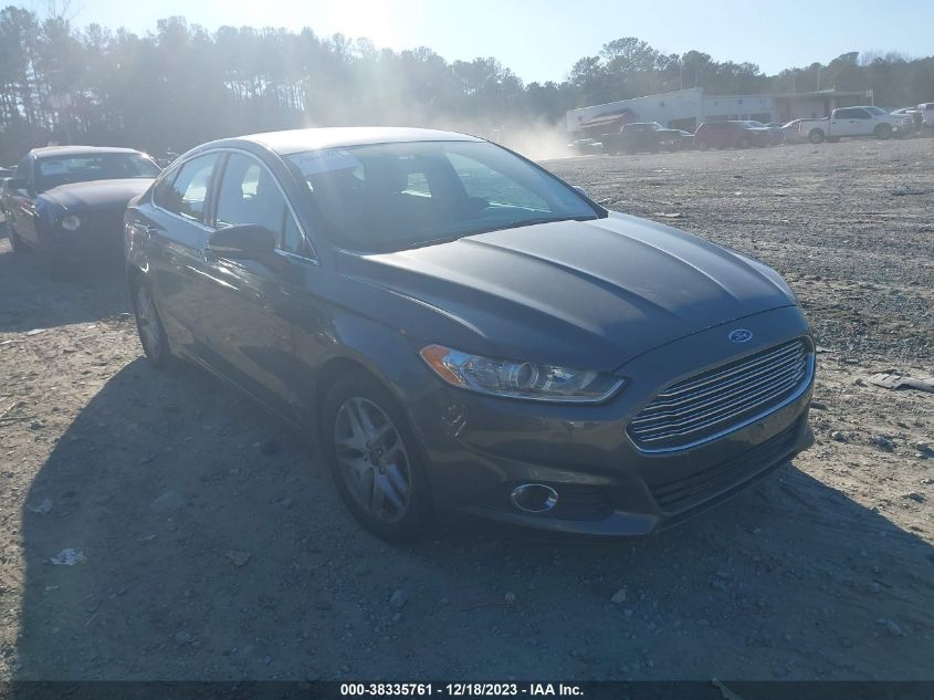 Lot #2509246350 2016 FORD FUSION SE salvage car