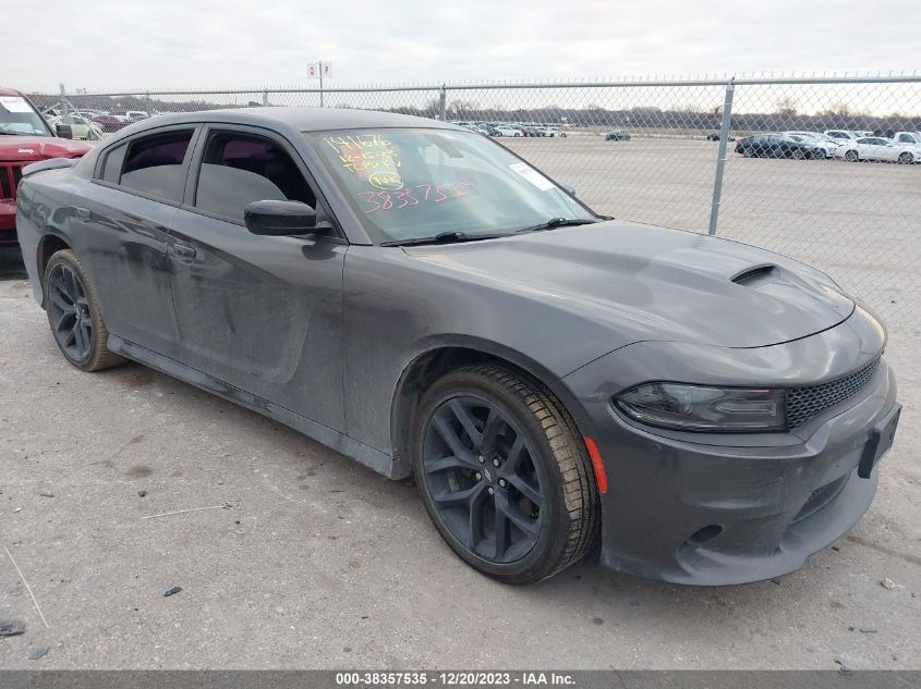 Lot #2476843131 2020 DODGE CHARGER GT RWD salvage car