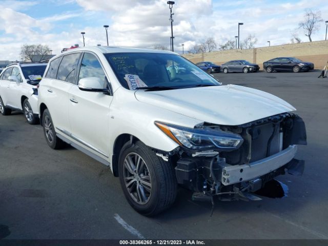 Auction sale of the 2019 Infiniti Qx60 Pure, vin: 5N1DL0MN3KC554578, lot number: 38366265