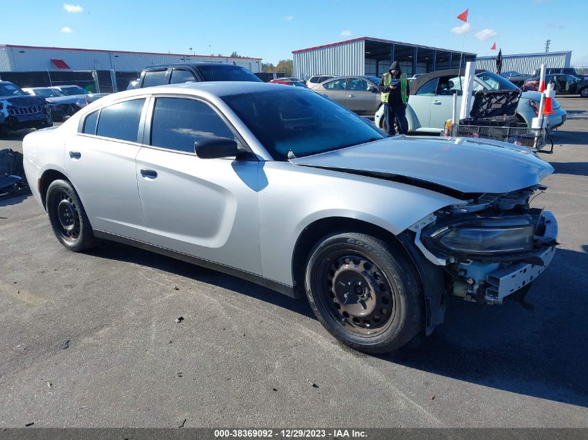 Lot #2471236336 2016 DODGE CHARGER POLICE salvage car