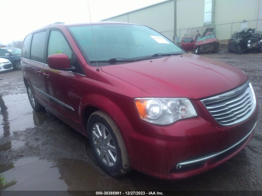 Lot #2460710330 2015 CHRYSLER TOWN & COUNTRY TOURING salvage car