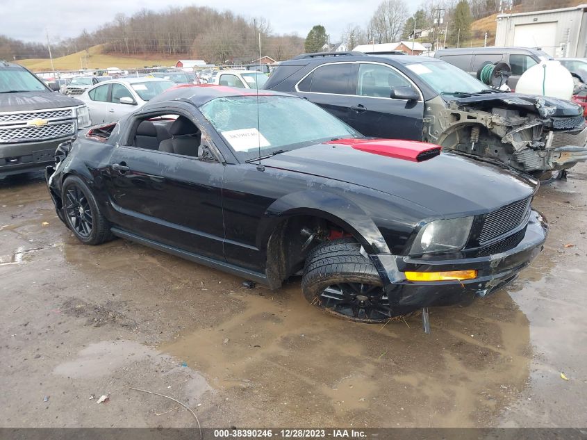 Lot #2488543530 2006 FORD MUSTANG V6 salvage car