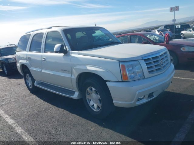 Auction sale of the 2002 Cadillac Escalade, vin: 1GYEK63N82R210395, lot number: 38404166