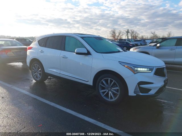 Auction sale of the 2020 Acura Rdx Technology Package, vin: 5J8TC2H59LL004584, lot number: 38407308