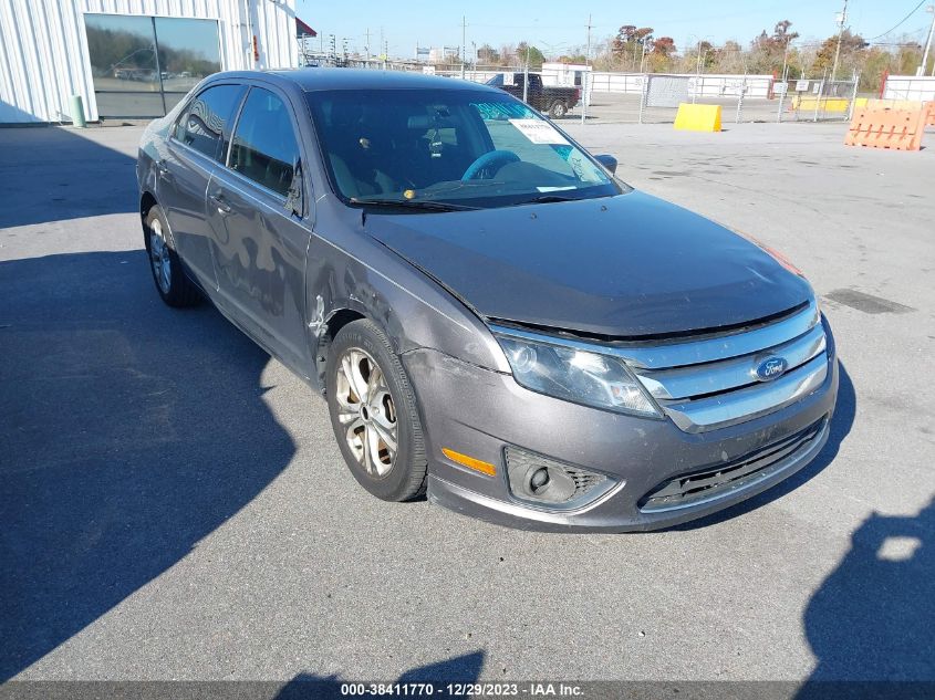 Lot #2506949286 2012 FORD FUSION SE salvage car