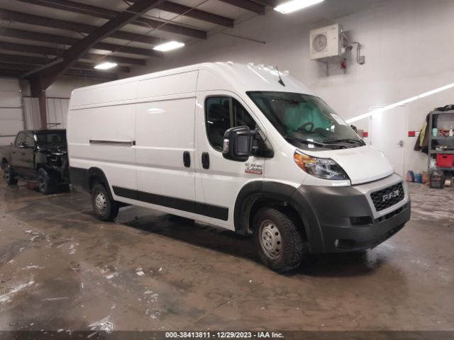 Auction sale of the 2022 Ram Promaster 3500 Cargo Van High Roof 159 Wb Ext, vin: 3C6MRVJG3NE139111, lot number: 38413811