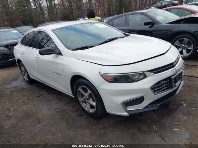 Auction sale of the 2018 Chevrolet Malibu 1ls, vin: 1G1ZB5ST5JF187247, lot number: 38445022