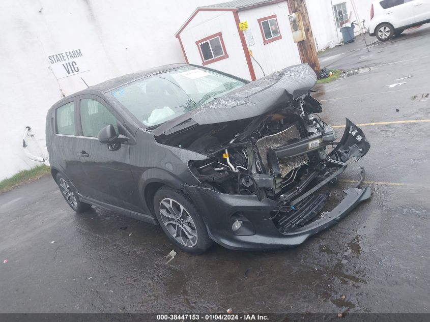 Lot #2488550225 2018 CHEVROLET SONIC LT AUTO salvage car
