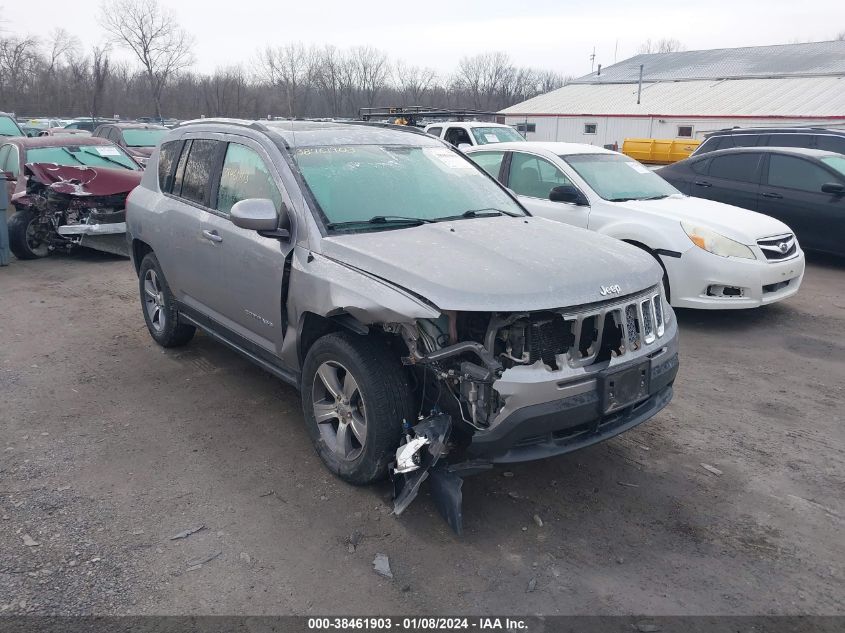 Lot #2506948761 2016 JEEP COMPASS HIGH ALTITUDE EDITION salvage car