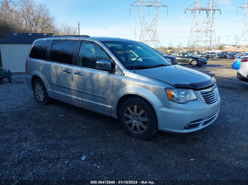 Lot #2427028075 2012 CHRYSLER TOWN & COUNTRY TOURING-L salvage car