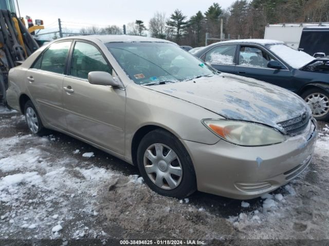 Auction sale of the 2002 Toyota Camry Le, vin: 4T1BE32K12U627629, lot number: 38494825