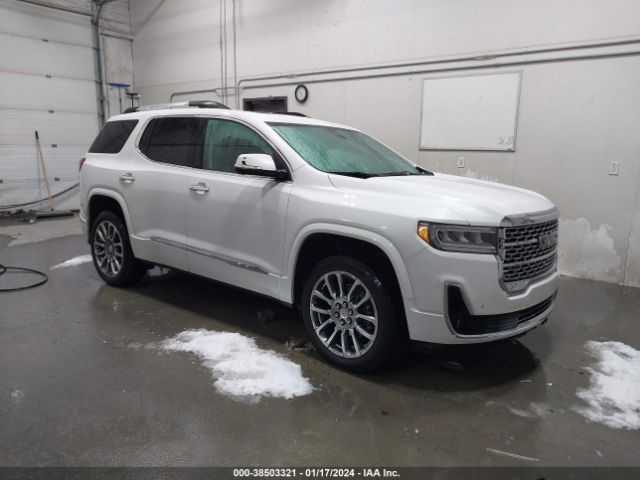 Auction sale of the 2023 Gmc Acadia Awd Denali, vin: 1GKKNXL4XPZ125485, lot number: 38503321