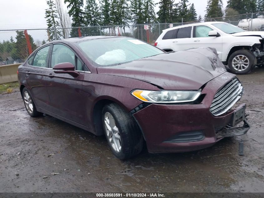 Lot #2340438951 2013 FORD FUSION SE salvage car