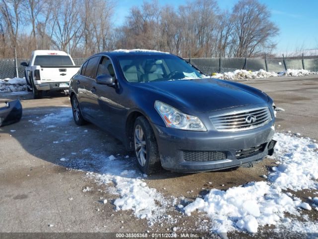 Auction sale of the 2007 Infiniti G35x, vin: JNKBV61F07M821939, lot number: 38505368