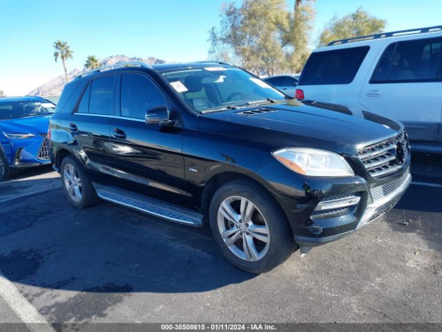 Auction sale of the 2012 Mercedes-benz Ml 350 4matic, vin: 4JGDA5HB0CA029736, lot number: 38508615