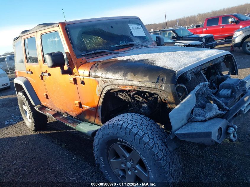 Lot #2490859522 2010 JEEP WRANGLER UNLIMITED RUBICON salvage car