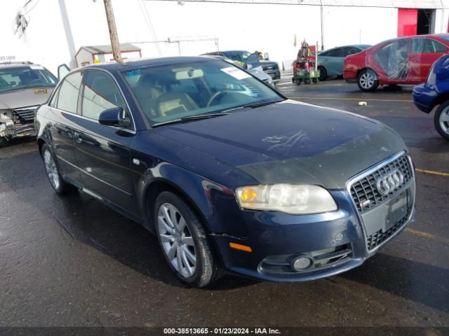 Auction sale of the 2008 Audi A4 2.0t/2.0t Special Edition, vin: WAUDF78E98A143685, lot number: 38513665