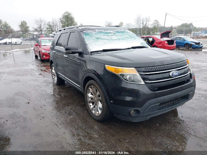 Lot #2474510767 2011 FORD EXPLORER LIMITED salvage car