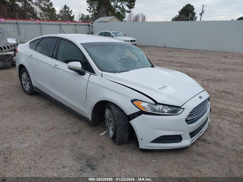 Lot #2481524347 2016 FORD FUSION S salvage car