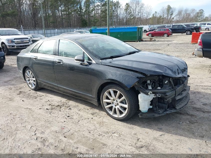 Lot #2488543610 2015 LINCOLN MKZ salvage car
