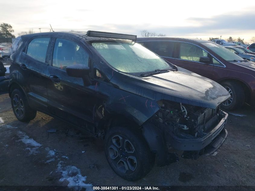 Lot #2509245801 2022 FORD ECOSPORT S salvage car