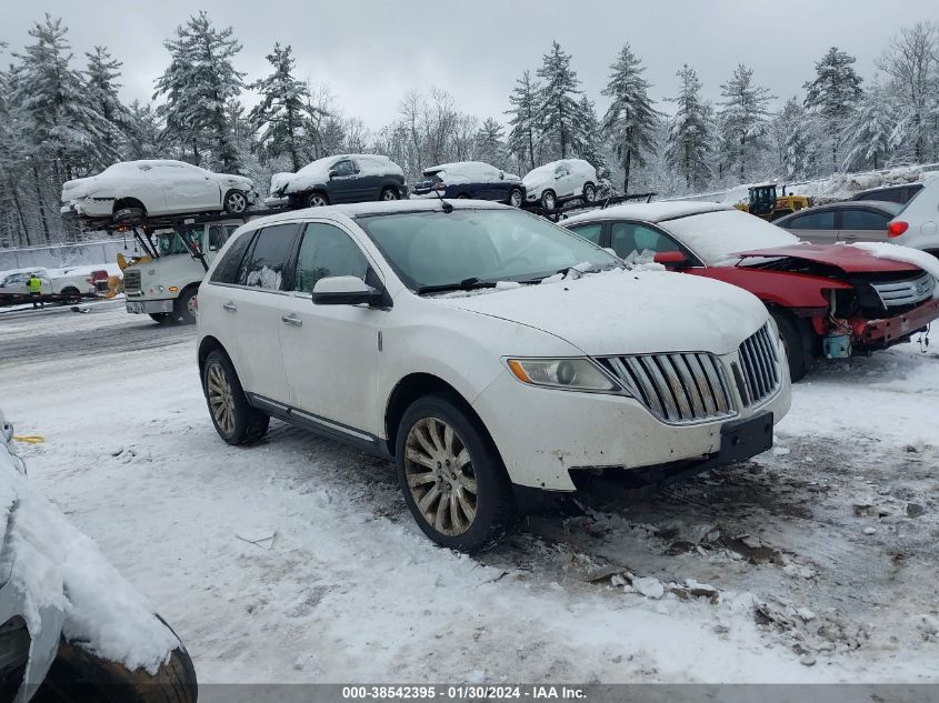Lot #2422462030 2011 LINCOLN MKX salvage car