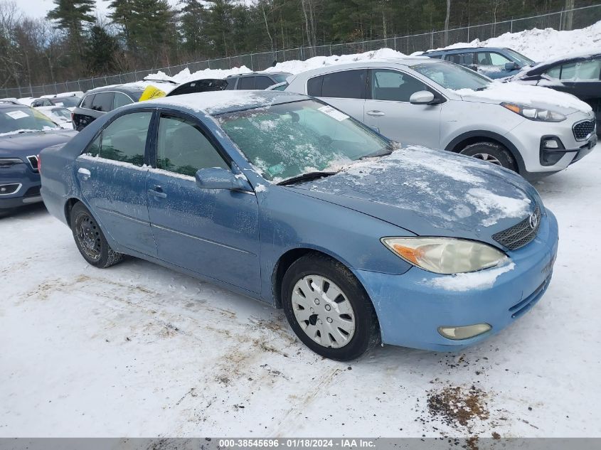 Lot #2506940693 2003 TOYOTA CAMRY XLE salvage car