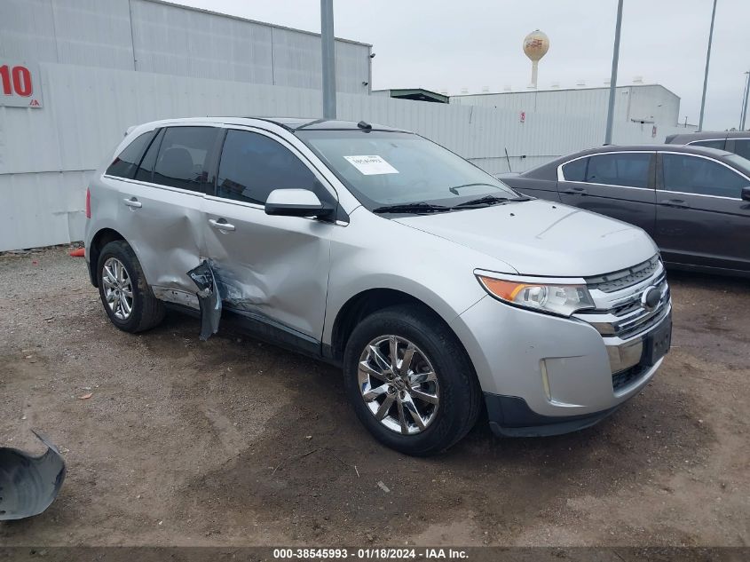 Lot #2488546712 2013 FORD EDGE LIMITED salvage car