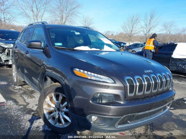 Auction sale of the 2016 Jeep Cherokee Limited, vin: 1C4PJMDS7GW122473, lot number: 38547069