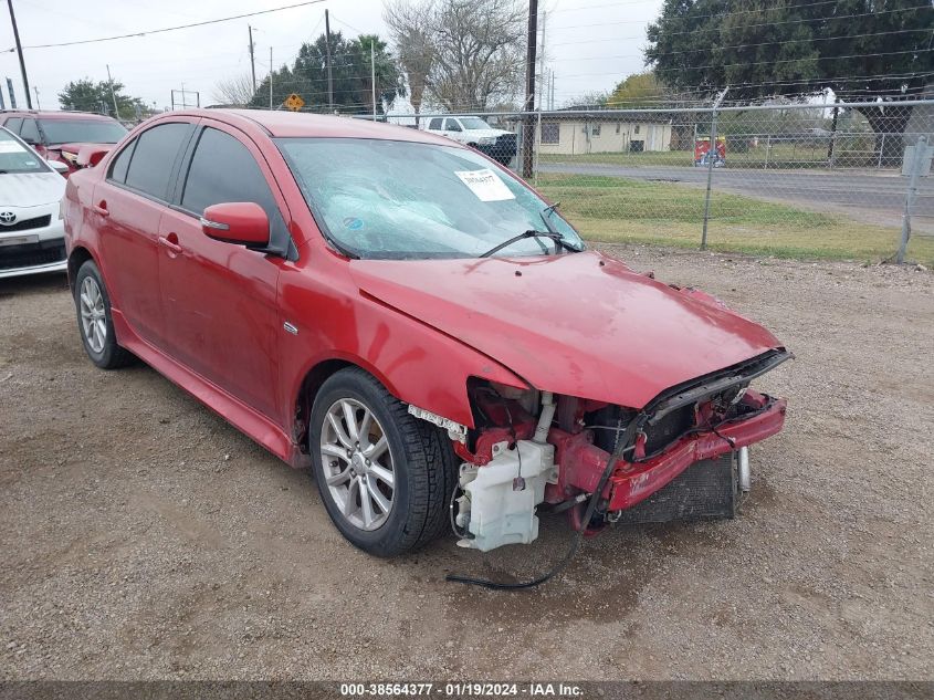 Lot #2476842702 2015 MITSUBISHI LANCER ES salvage car