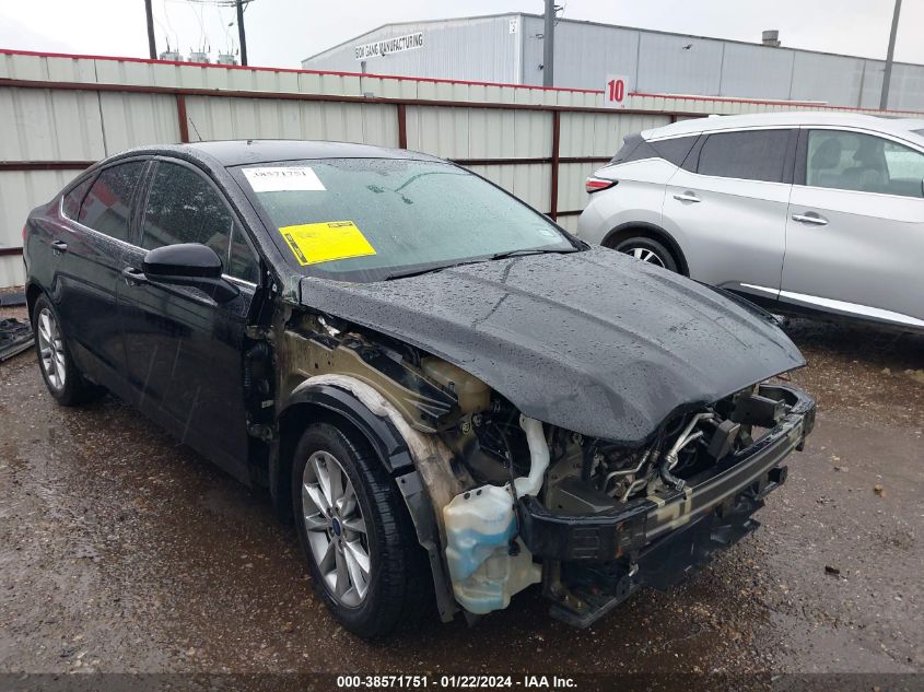 Lot #2474526938 2017 FORD FUSION SE salvage car