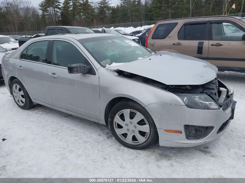 Lot #2490853727 2010 FORD FUSION SE salvage car