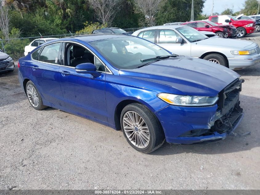 Lot #2492028498 2016 FORD FUSION SE salvage car