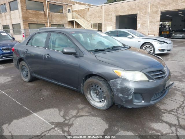 Auction sale of the 2013 Toyota Corolla Le, vin: 5YFBU4EEXDP163520, lot number: 38578589
