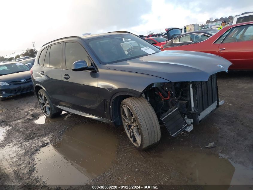 Lot #2506950820 2020 BMW X5 M50I salvage car