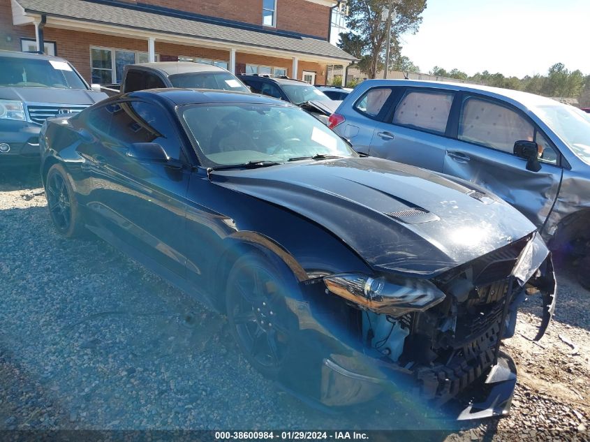 Lot #2472391714 2019 FORD MUSTANG ECOBOOST salvage car
