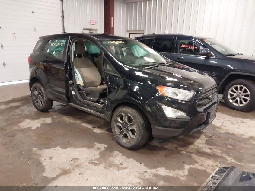 Lot #2511540888 2021 FORD ECOSPORT S salvage car