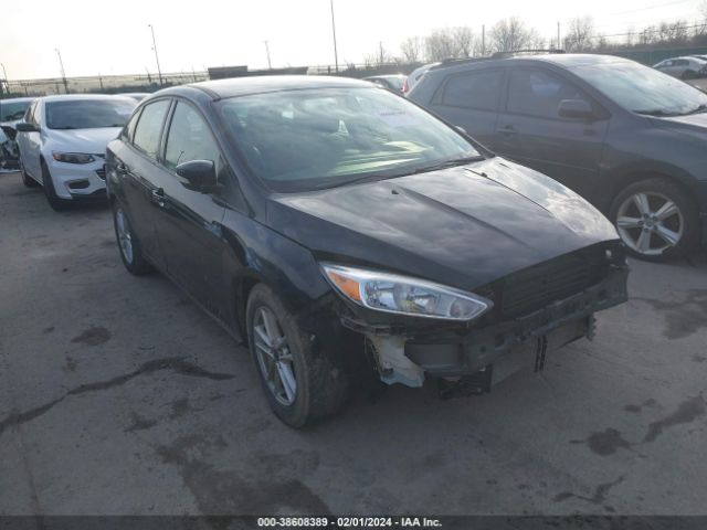 Auction sale of the 2016 Ford Focus Se, vin: 1FADP3F2XGL314700, lot number: 38608389