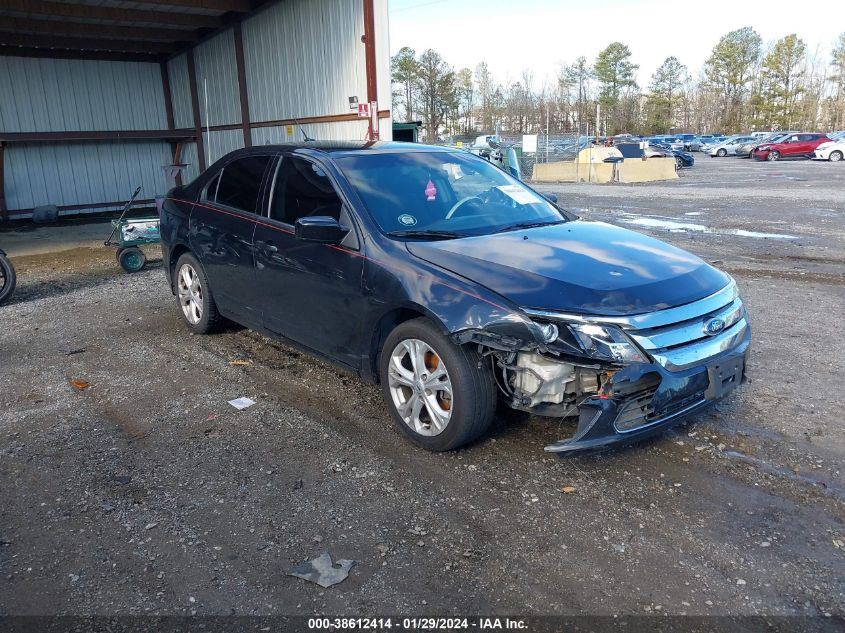 Lot #2456258468 2012 FORD FUSION SE salvage car