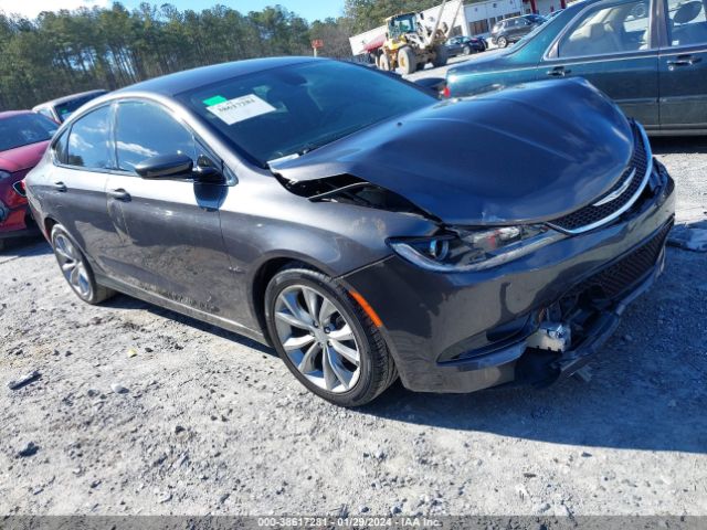 Auction sale of the 2015 Chrysler 200 S, vin: 1C3CCCBBXFN554912, lot number: 38617281