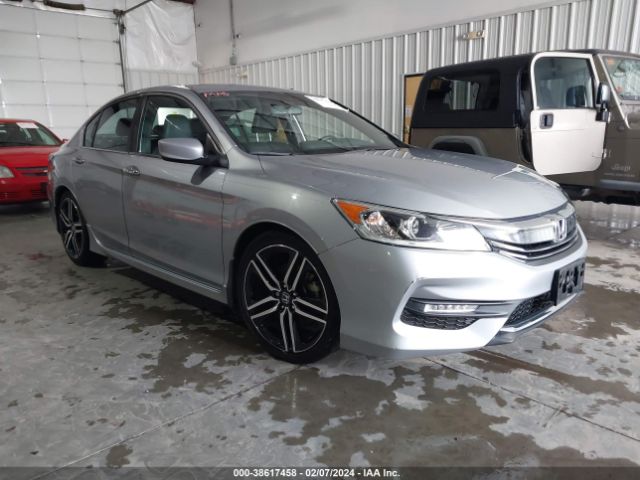 Auction sale of the 2017 Honda Accord Sport, vin: 1HGCR2F59HA052333, lot number: 38617458