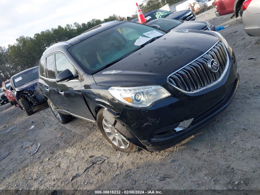 Lot #2493172510 2017 BUICK ENCLAVE LEATHER salvage car