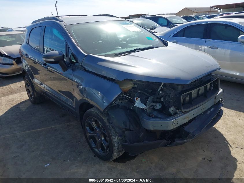 Lot #2509250783 2018 FORD ECOSPORT SES salvage car