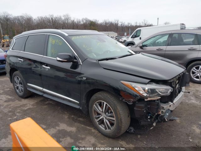 Auction sale of the 2020 Infiniti Qx60 Luxe Awd, vin: 5N1DL0MM7LC523231, lot number: 38619565