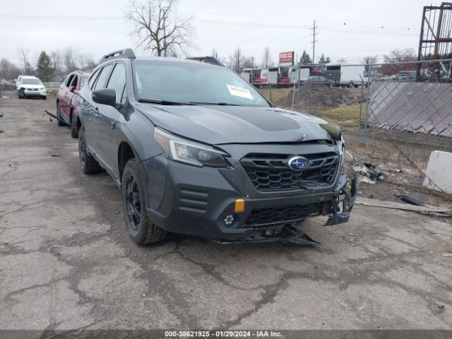 Auction sale of the 2022 Subaru Outback Wilderness, vin: 4S4BTGUD4N3186861, lot number: 38621925